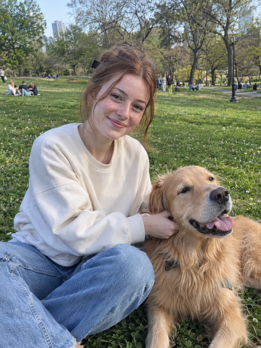With a pet